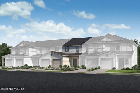 New construction Townhouse house 111 Beach Palm Court, Saint Augustine, FL 32086 - photo 0