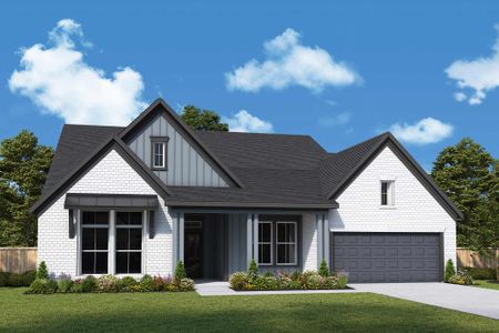 New construction Single-Family house 42018 Lajitas Wy, Montgomery, TX 77316 plan The Leeward - image