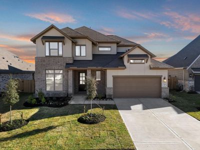 New construction Single-Family house 3316 Bentwood Ranch Dr, Conroe, TX 77385 - image