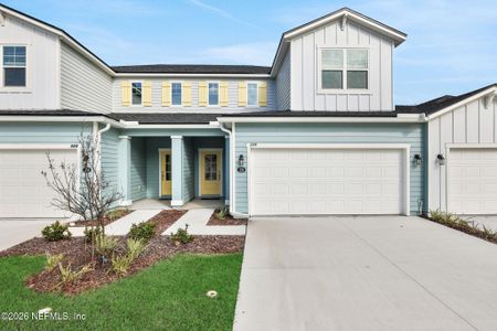 New construction Townhouse house 226 Misty Harbor Trce, Palm Coast, FL 32137 plan Sago - image