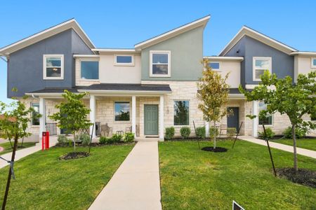 New construction Townhouse house 500 Municipal Dr, Unit 102, Leander, TX 78641 - image