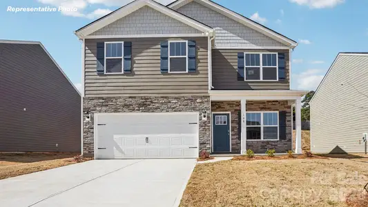 New construction Single-Family house 131 Colton Ct, Kings Mountain, NC 28086 plan Belhaven - image