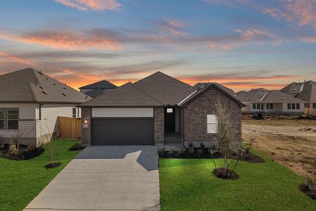 New construction Single-Family house 13613 Gray Landing Dr, Elgin, TX 78621 plan Upton - image