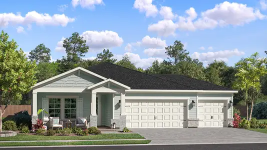 New construction Single-Family house 2663 Blue Finch Wy, Green Cove Springs, FL 32043 plan St Croix - image