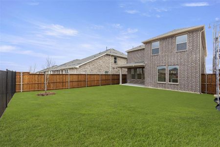 New construction Single-Family house 14115 Harden St, Pilot Point, TX 76258 Willett Homeplan- photo 26 26