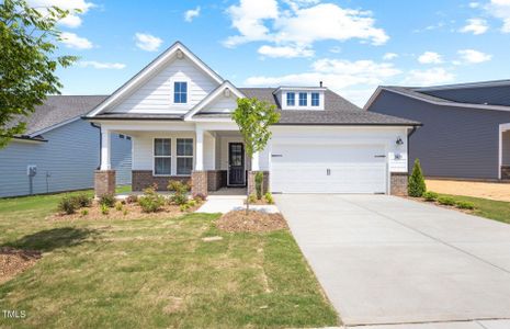 New construction Single-Family house 2421 Forsythia Trl, Fuquay Varina, NC 27526 Mystique- photo 0