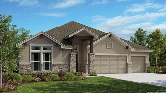 New construction Single-Family house 116 Vamanos, Boerne, TX 78006 Caporina- photo 0