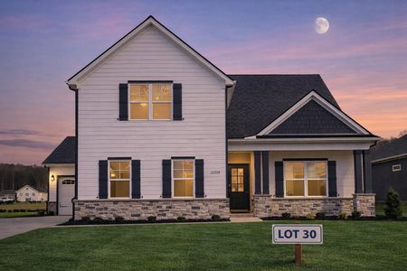 New construction Single-Family house 2622 Unitas Lot 30 W, Murfreesboro, TN 37129 plan 2282 Elevation GHI - image