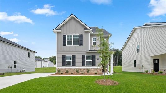 New construction Single-Family house 104 Oakchase Park Ln, Hampton, GA 30228 plan Saratoga - image