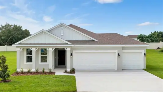 New construction Single-Family house 1997 Walnut Creek Dr, Kissimmee, FL 34744 plan ROBINSON - image