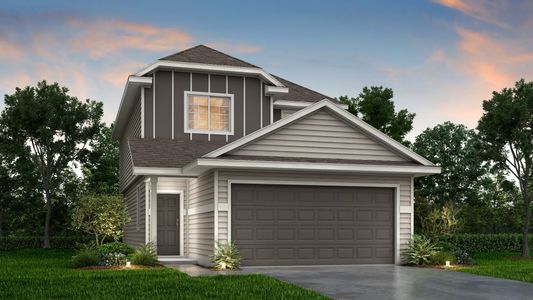 New construction Single-Family house 10130 Bixbite Trl, San Antonio, TX 78245 plan The Queensland - image