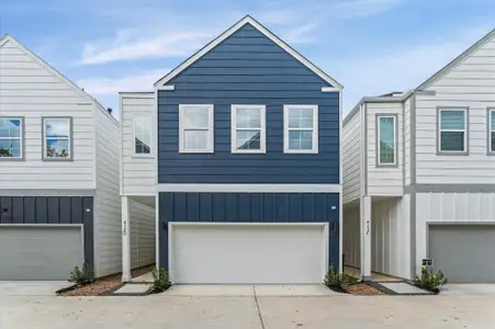 New construction Single-Family house 412 Neyland St, Unit D, Houston, TX 77022 - image