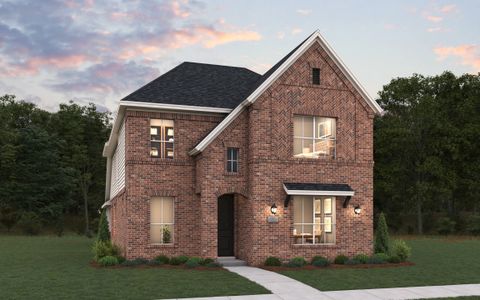 New construction Single-Family house 1508 Ramble Wy, Celina, TX 75009 plan Zapata - image