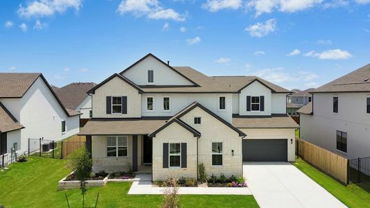 New construction Single-Family house 220 Reata Ridge Lp, Liberty Hill, TX 78642 plan Jarrell - image