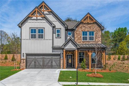 New construction Single-Family house 4041 Adler Cir, Buford, GA 30519 plan Canton Ii - image