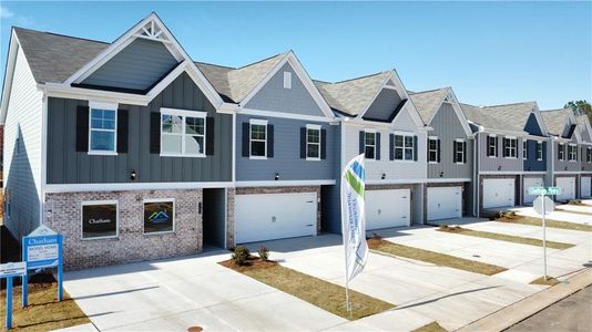 New construction Townhouse house 11623 Chatham Drive, Hampton, GA 30228 The Normandy- photo 0