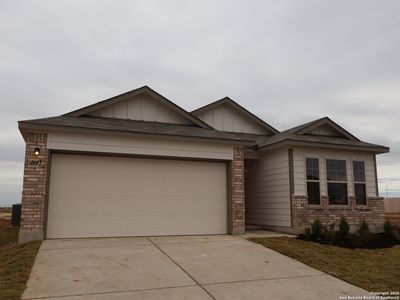 New construction Single-Family house 1645 Viola Ln, New Braunfels, TX 78130 plan Freestone - 35' Smart Series - image