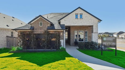 New construction Single-Family house 19501 Helens Catch Dr, Pflugerville, TX 78660 plan Peyton - image
