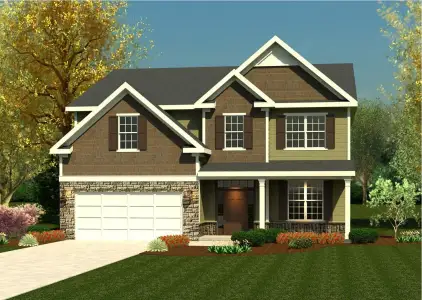 New construction Single-Family house 569 Hampton Dr, North Augusta, SC 29860 plan Hampton II - image