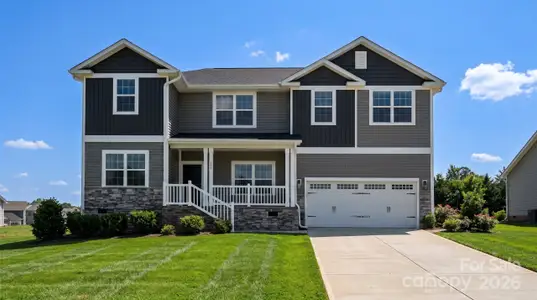 New construction Single-Family house 156 Kerr Walk Dr, Unit 25, Statesville, NC 28677 plan 2721 - image