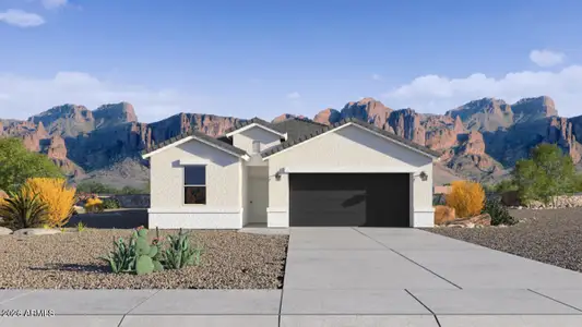 New construction Single-Family house 1432 W Bealey Ave, Coolidge, AZ 85128 plan Gaven - image