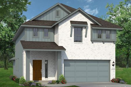 New construction Single-Family house 2334 Croaker Crk, San Antonio, TX 78245 plan Hunters Ranch 2446 - image