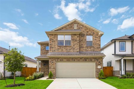 New construction Single-Family house 356 Palero Path, Brookshire, TX 77423 plan Wimberly - image
