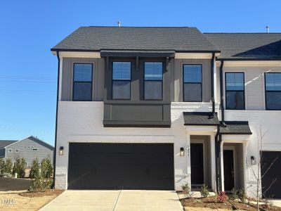 New construction Townhouse house 1055 Westerland Way, Durham, NC 27703 Mandevilla- photo 0