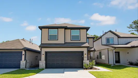 New construction Single-Family house 2103 Oakwood Terrace Dr, Houston, TX 77090 plan The Lowry - image
