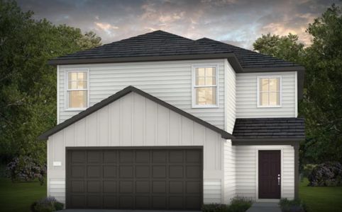 New construction Single-Family house 6814 Bens Lndg, Cove, TX 77523 plan Springfield - image
