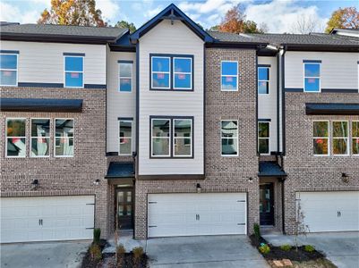 New construction Townhouse house 24 Rock Park Wy, Unit 21, Tucker, GA 30084 plan Kinsley  - image
