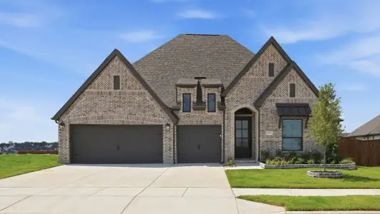 New construction Single-Family house 7333 Saker St, Fort Worth, TX 76179 plan 2895W - image