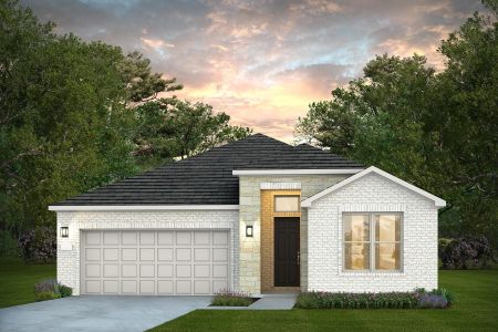 New construction Single-Family house 624 Dayflower Ln, New Braunfels, TX 78132 plan Prestige - image