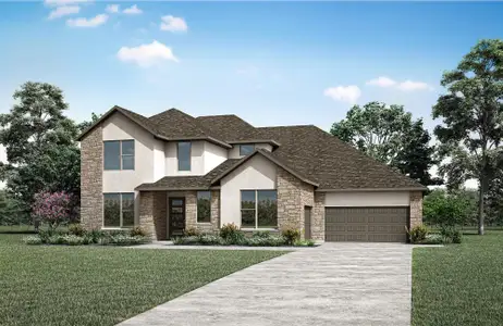 New construction Single-Family house 21727 Grayson Highlands Wy, Porter, TX 77365 plan Lyndon - image