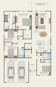 Pulte Homes, Burnet floor plan