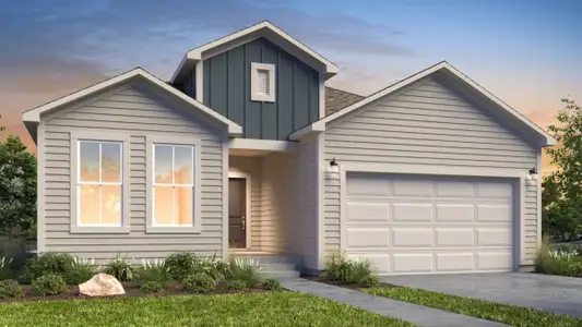 New construction Single-Family house 9127 Golden Buffs Dr, Colorado Springs, CO 80925 plan Lilac - image