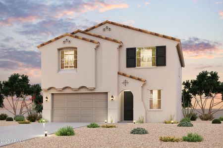 New construction Single-Family house 19135 N Los Gabrieles Way, Maricopa, AZ 85138 Plan 5- photo 0