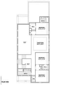 Plan 1456 2nd Floor