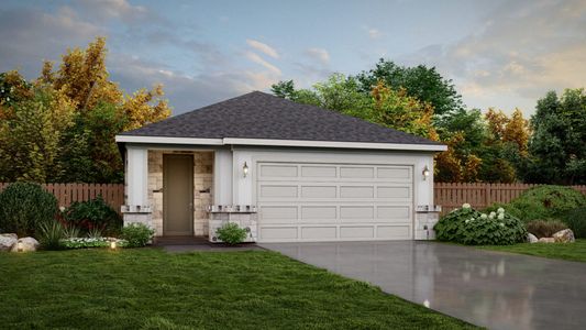 New construction Single-Family house 7802 Village Lk, San Antonio, TX 78244 plan Magnolia - image