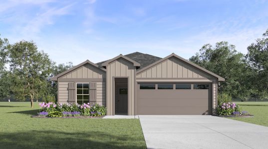 New construction Single-Family house 6301 Annson Ln, Corpus Christi, TX 78417 plan Harris - image