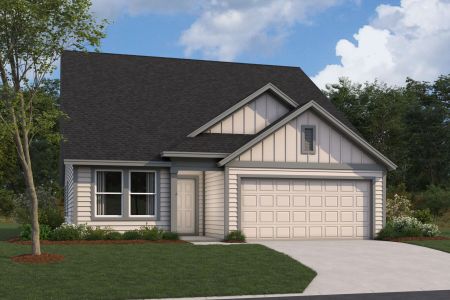 New construction Single-Family house 5013 Sea Salt Dr, Austin, TX 78747 Abilene - Smart Series- photo 1 1