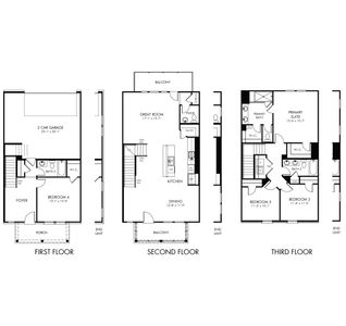 New construction Single-Family house 6440 Pinin Pl, Cumming, GA 30041 plan Jordan - image