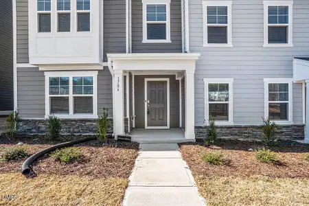 New construction Townhouse house 1706 Burgundy Park Dr, Apex, NC 27502 - image