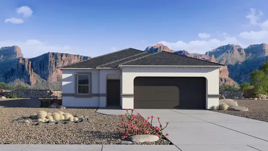 New construction Single-Family house 1419 S Vista Ave, Florence, AZ 85132 plan Dalton - image