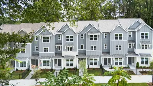 New construction Townhouse house 1305 Lakota Pl, Atlanta, GA 30315 plan Knollwood - image