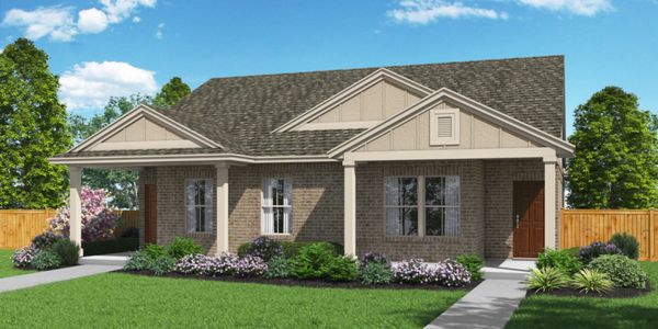 New construction Duplex house 16703 Radiant Drive, Manor, TX 78653 - photo 0