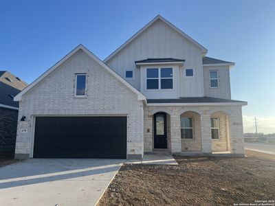 New construction Single-Family house 179 Desert Cactus, San Antonio, TX 78253 plan Jordan - image