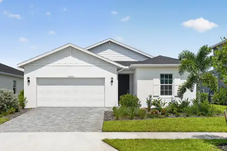 New construction Single-Family house 14815 Bluewater Rd, Punta Gorda, FL 33982 plan Carson - image