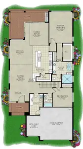 New construction Single-Family house 3019 Kensington Dr, Davenport, FL 33837 plan Aspen Estate - image 2