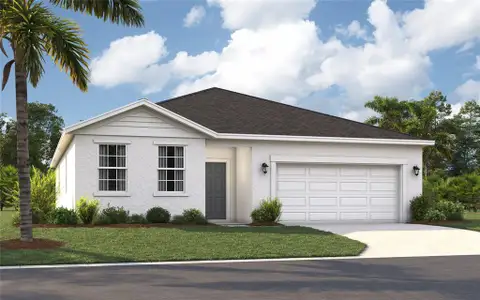 New construction Single-Family house 6763 Winterberry Dr, Lake Hamilton, FL 33851 plan Webber - image